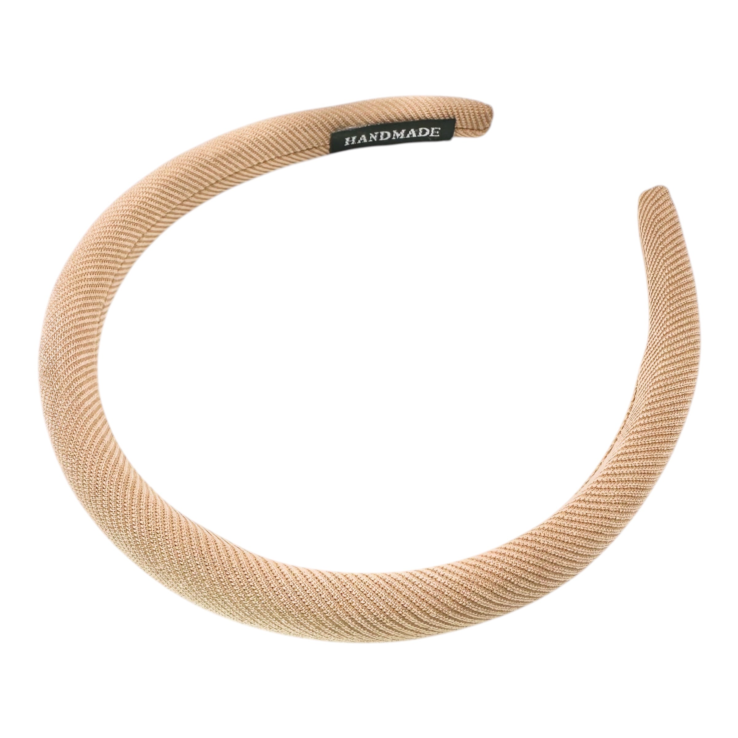 Haarreif Beige Gepolstert Cord 16mm