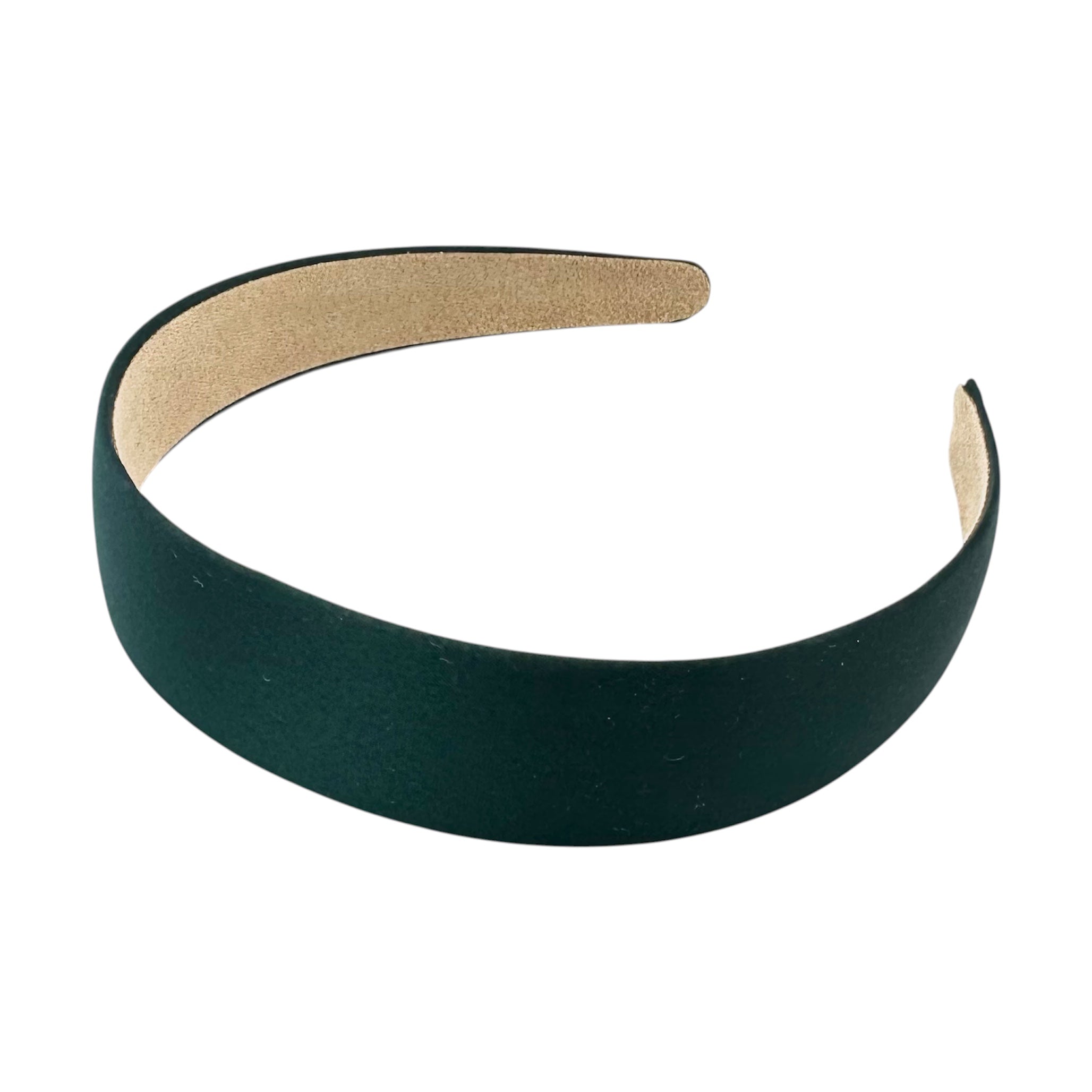 Haarreif Dunkelgrün Satin 29mm