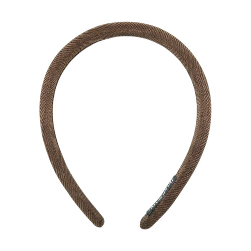 Haarreif Braun Gepolstert Cord 16mm