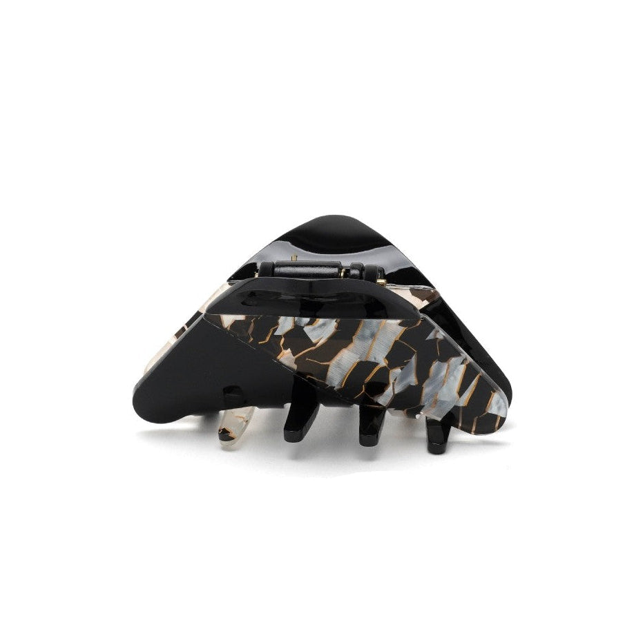 Haarklammer 6,4 cm mit Muster