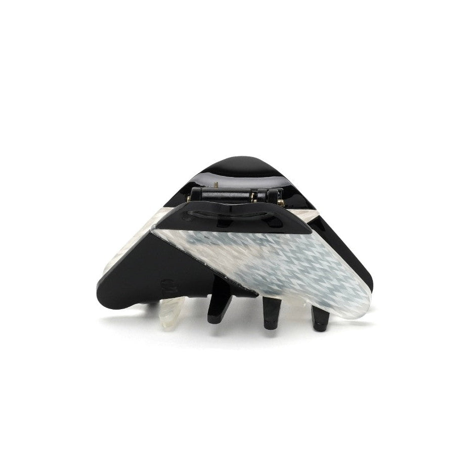 Haarklammer 6,4 cm mit Muster