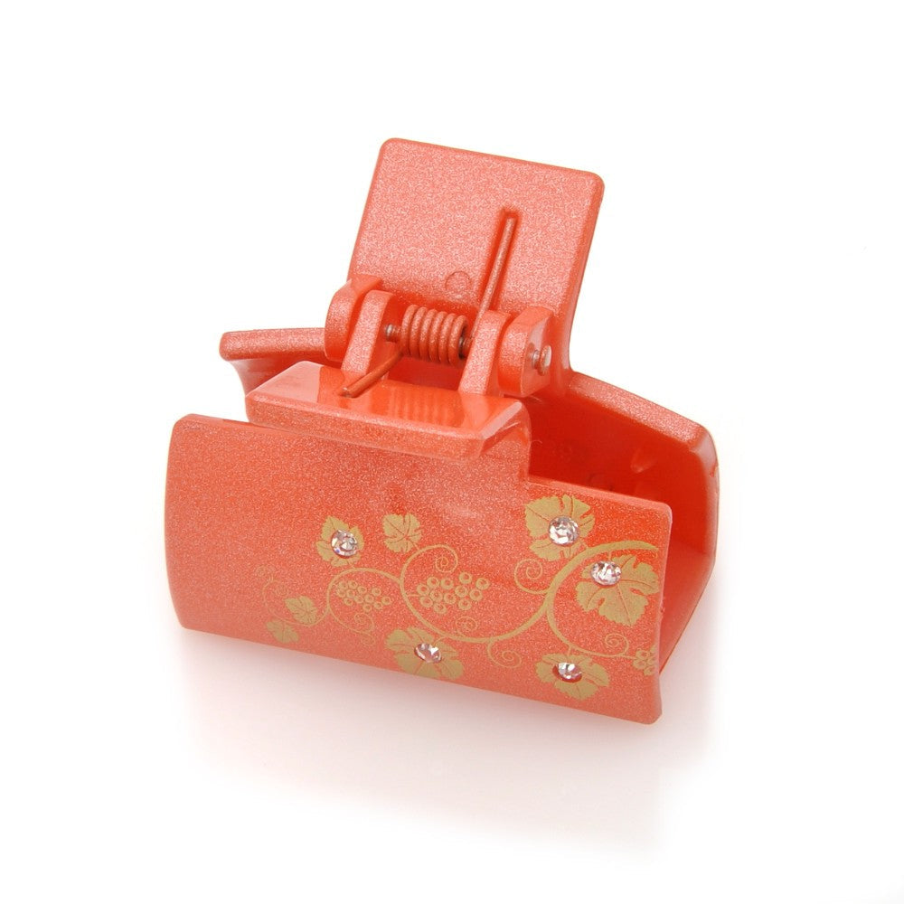 Haarklammer 5 cm mit Kristallen