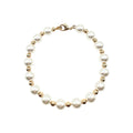 Wasserdichtes Perlen Gold Kugel Armband 8mm Gold 20cm