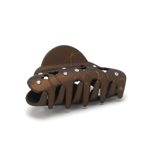 Haarklammer 8,5 cm mit Kristallen