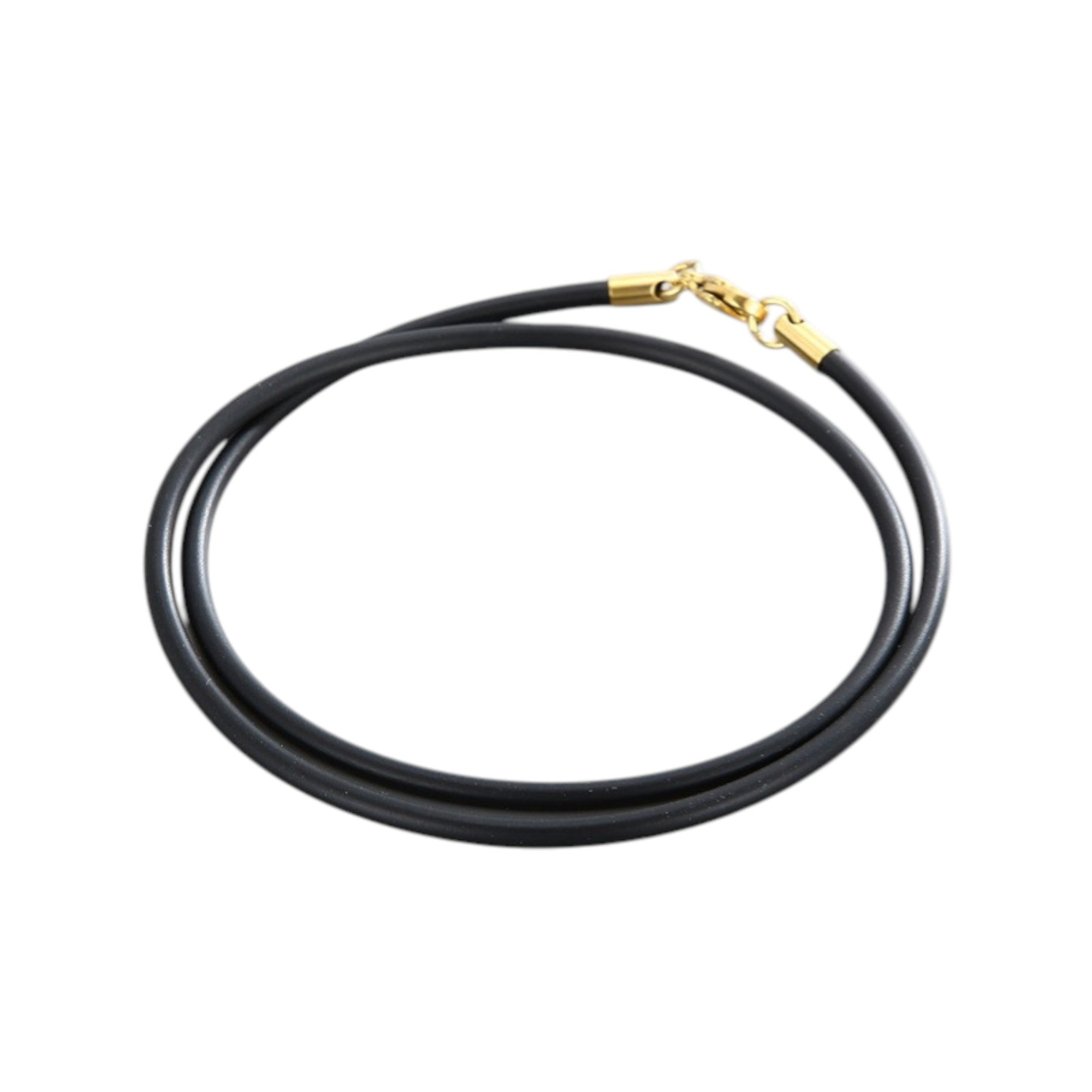 Leather cord with waterproof clasp 45cm