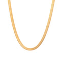 Wasserdichte Schlangenkette Gold 45 cm 5 mm