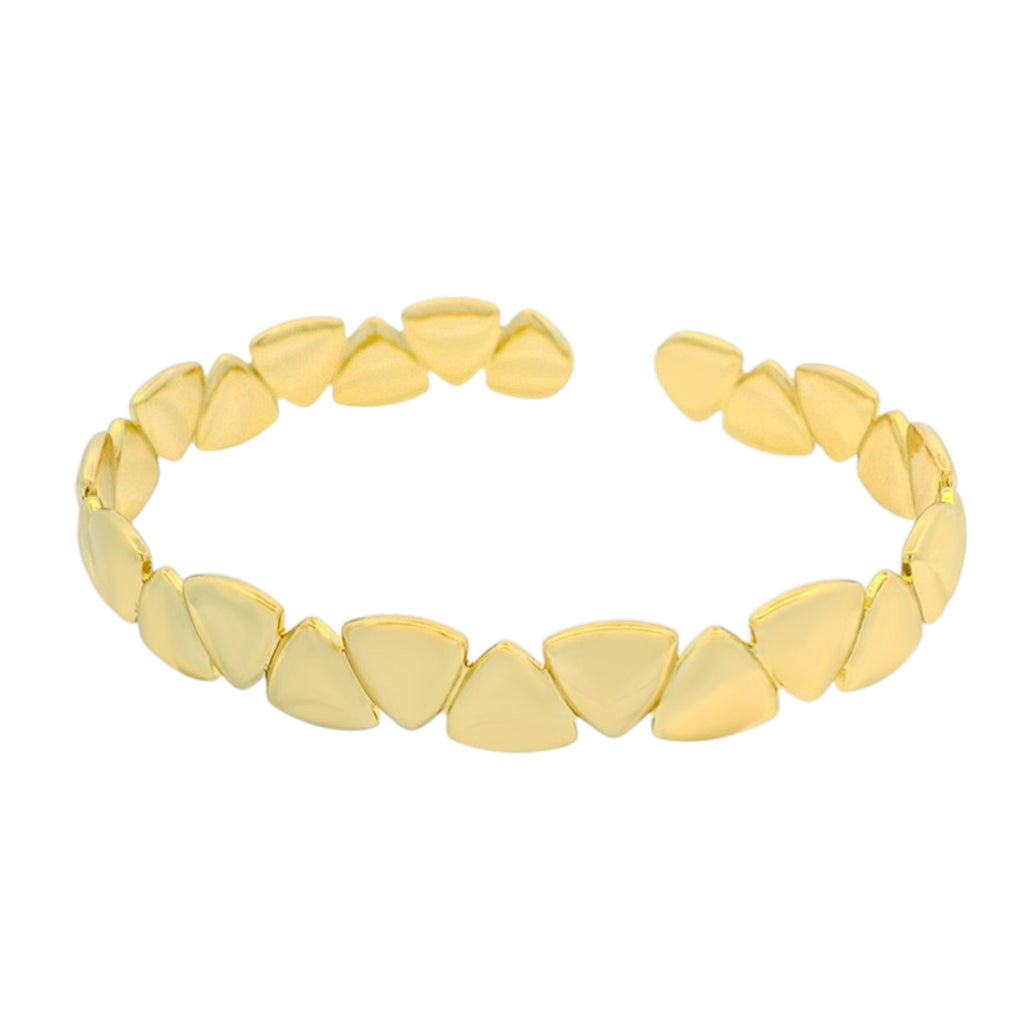 Wasserdichtes Armband mit Herzdesign Goldfarbe 5,2cm x 0,78cm