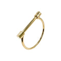 Wasserdichtes Schrauben-Bangle Armreif Gold