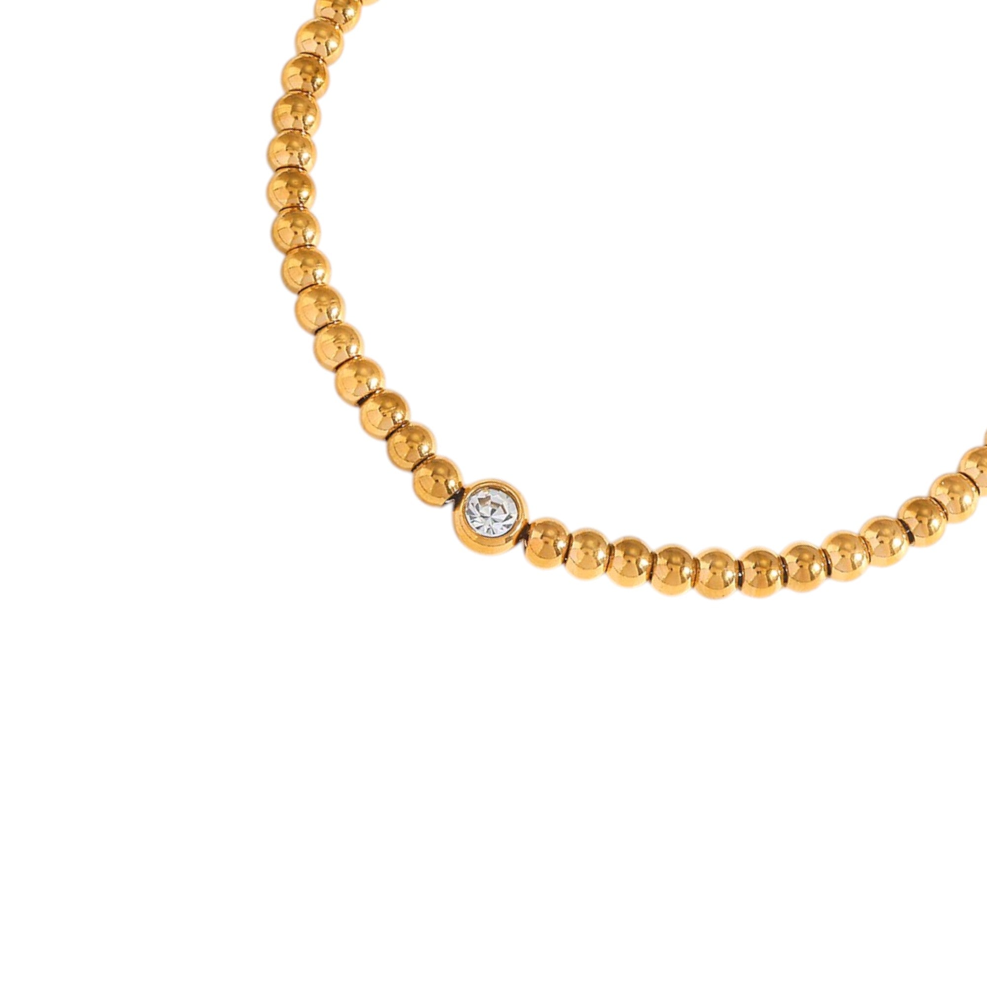 Wasserdichter Kugelchoker mit Zirkonia