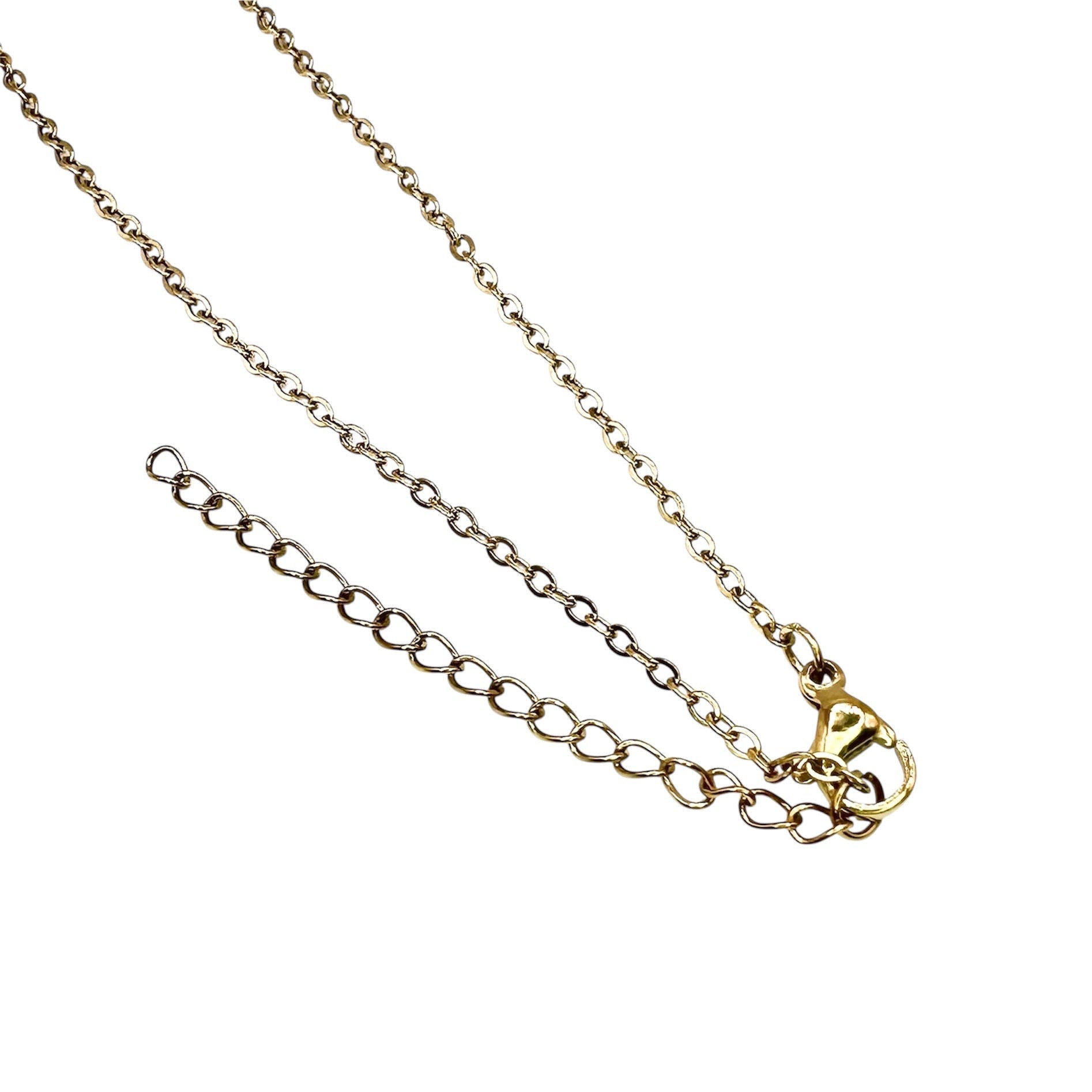 Wasserdichte Kreuz-Halskette mit Zirkonia-Pavé Anhänger Gold