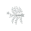 Zirkonia Haarschmuck Baum