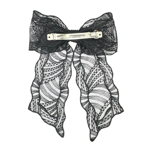 Hair bow lace
