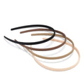 Haarreif 0,8 cm - Neutrale Farben