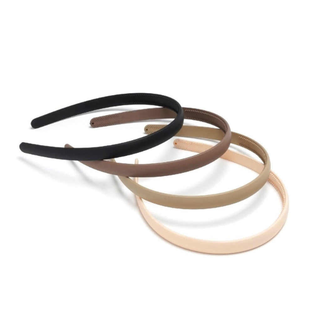 Haarreif 1,2 cm - Neutrale Farben