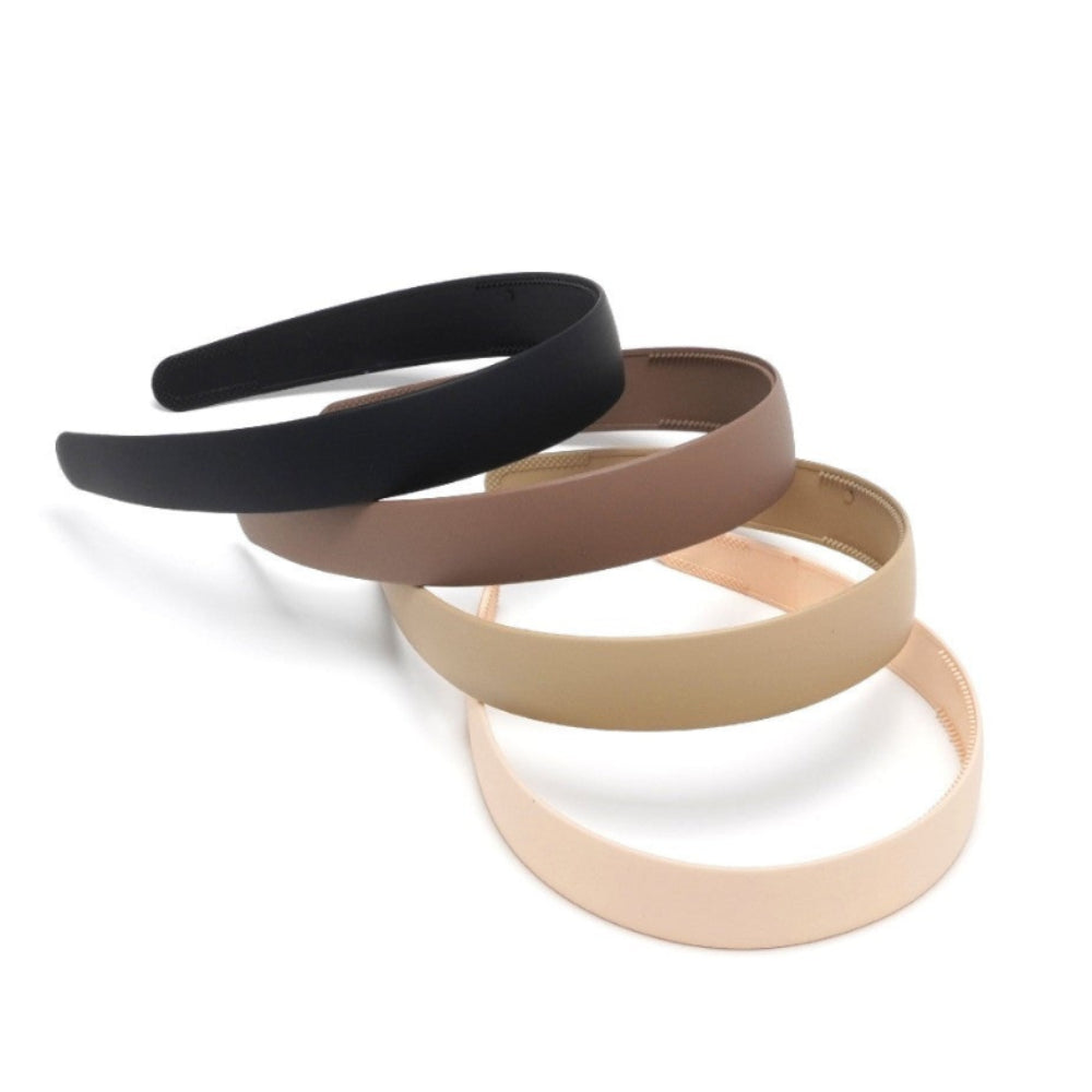 Haarreif 2,5 cm - Neutrale Farben