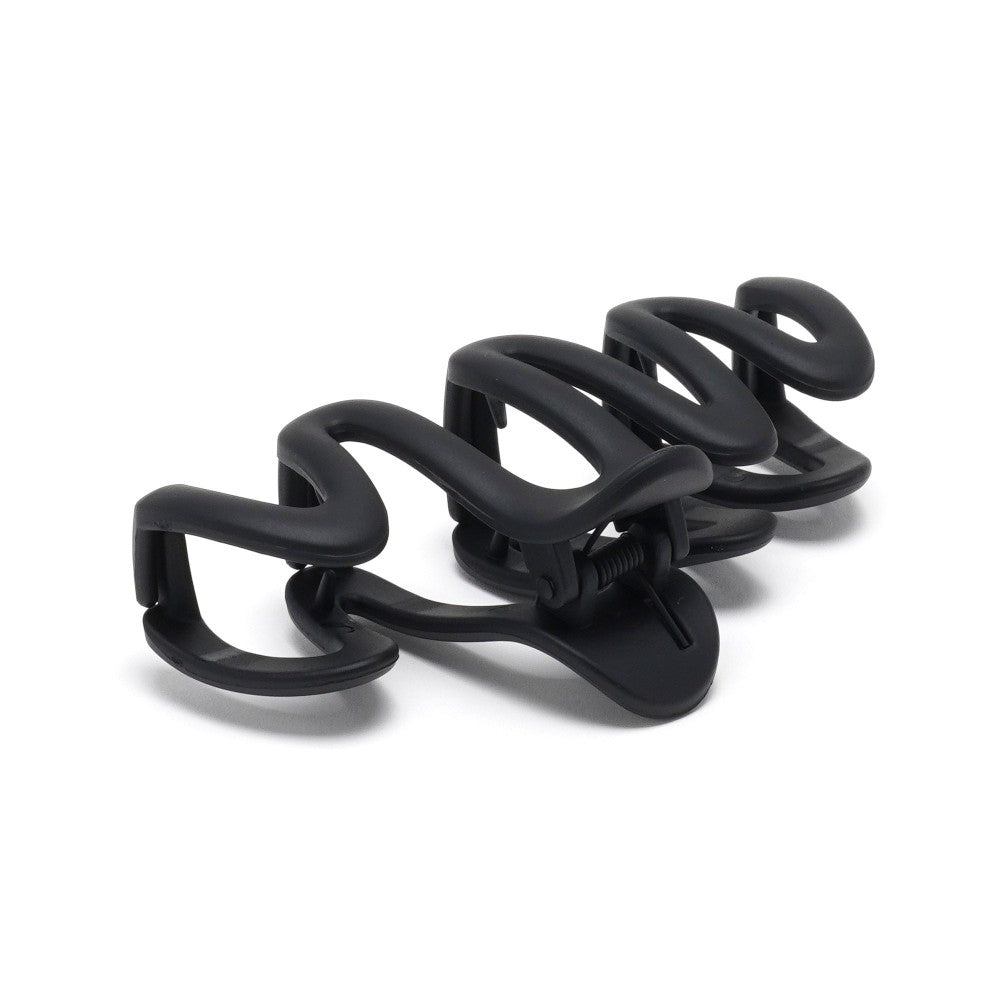 Haarklammer 10,6 cm Kunststoff matt