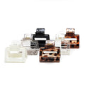 Haarklammer 5,1 cm Kunststoff transparent