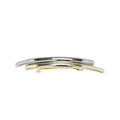 Haarspange 8,7 cm gewellt