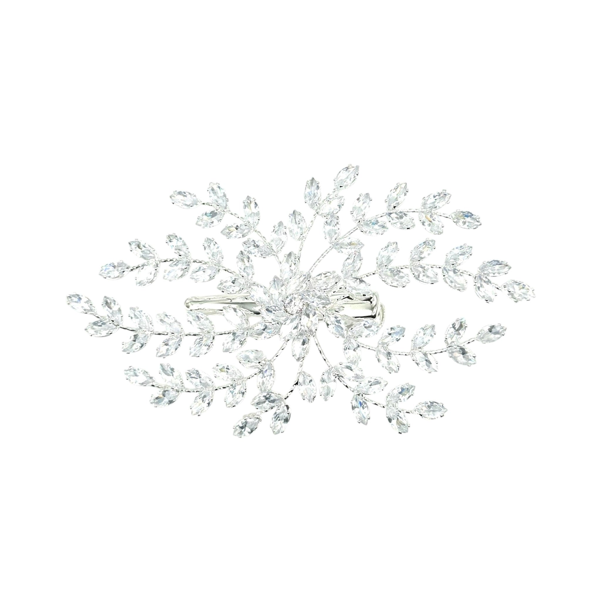 Zirkonia Haarschmuck Schneeflocke