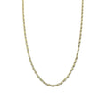 Wasserdichte Scroll-Glieder-Kette 2mm 46cm Gold