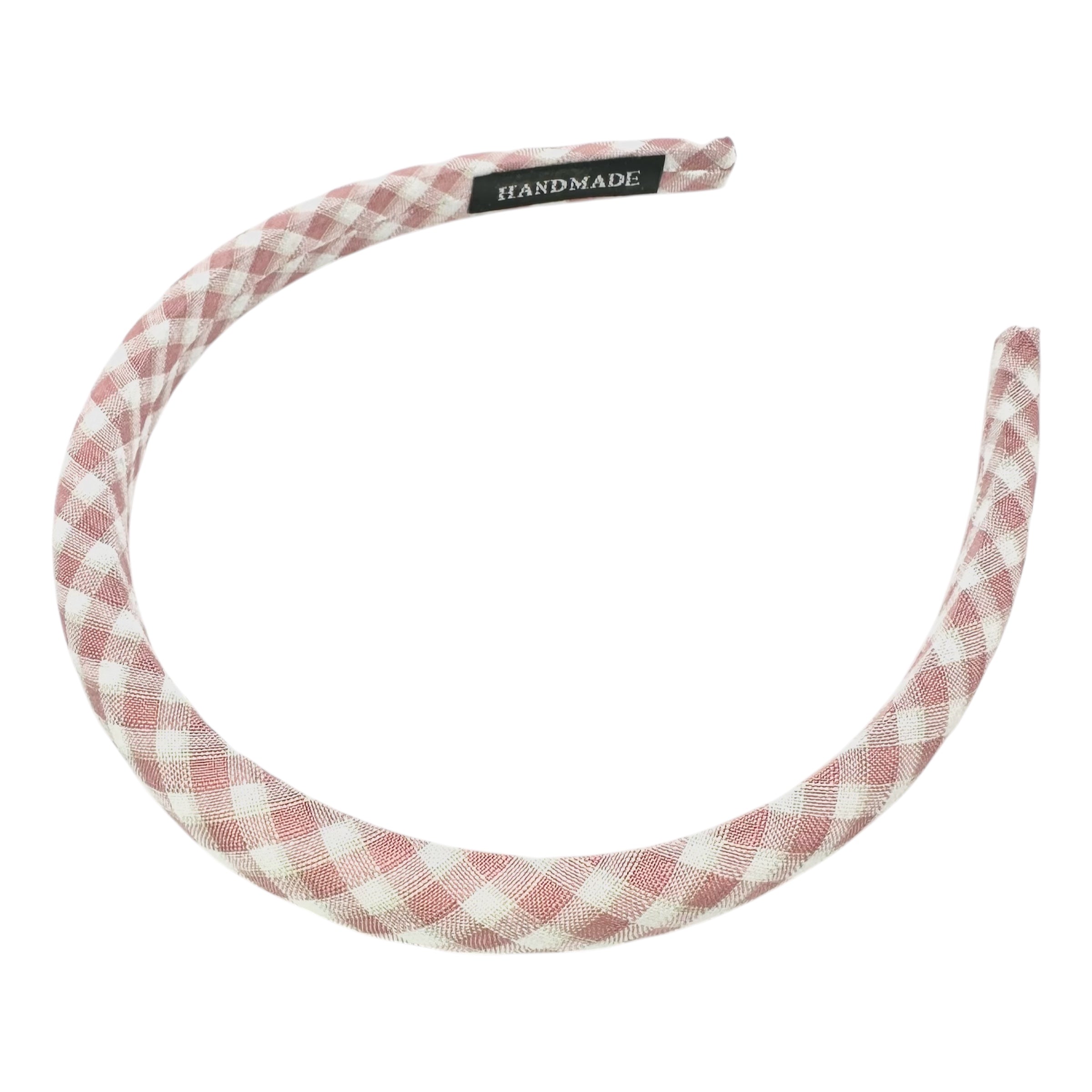 Haarreif Rosa Vichy-Karo Gepolstert 16mm