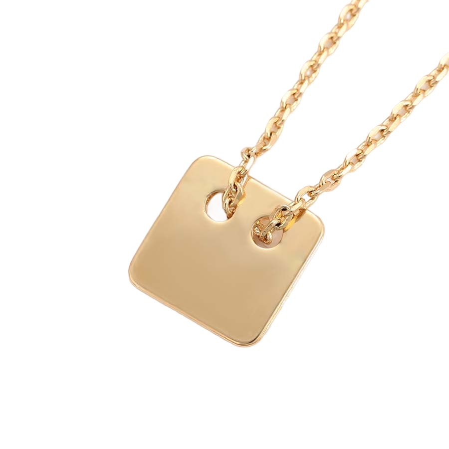 Wasserdichte Halskette mit drei Anhängern Goldfarbe