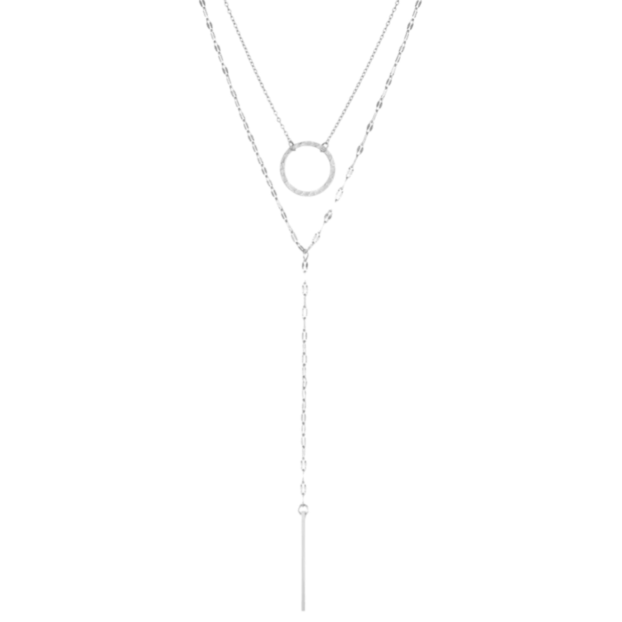 Wasserdichte Doppel-Y-Kette mit Kreis und Stäbchen