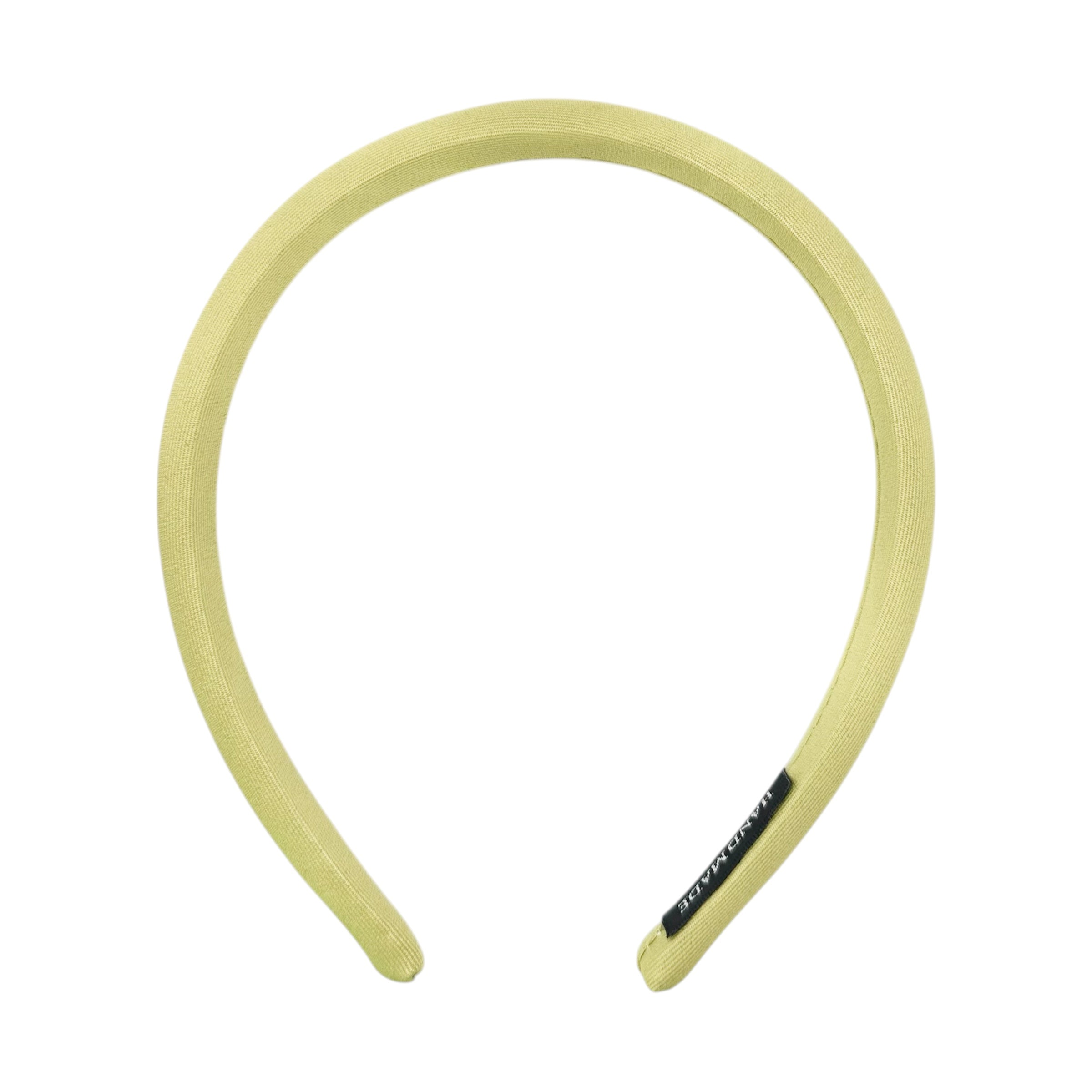 Haarreif Hellgelb Gepolstert Cord 16mm