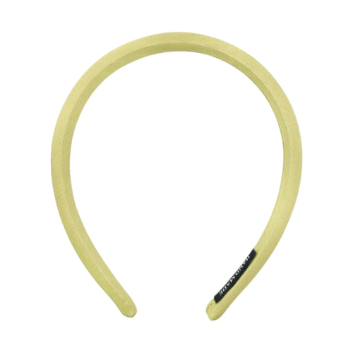 Haarreif Hellgelb Gepolstert Cord 16mm