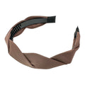 Haarreif Braun Gedreht Twist 35mm