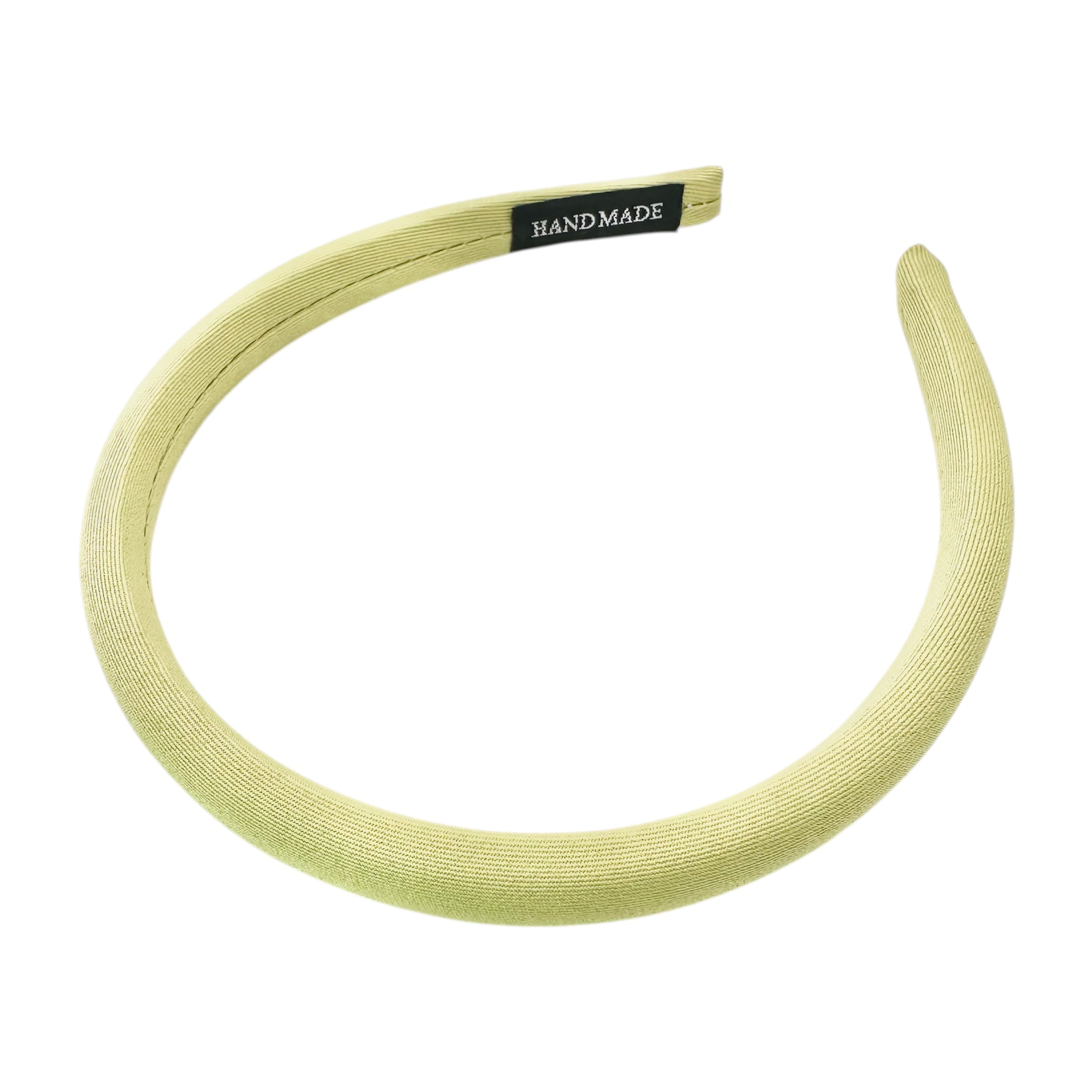 Haarreif Hellgelb Gepolstert Cord 16mm