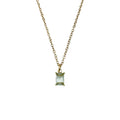 Wasserdichte Gliederkette mit Edelstein Goldfarbe