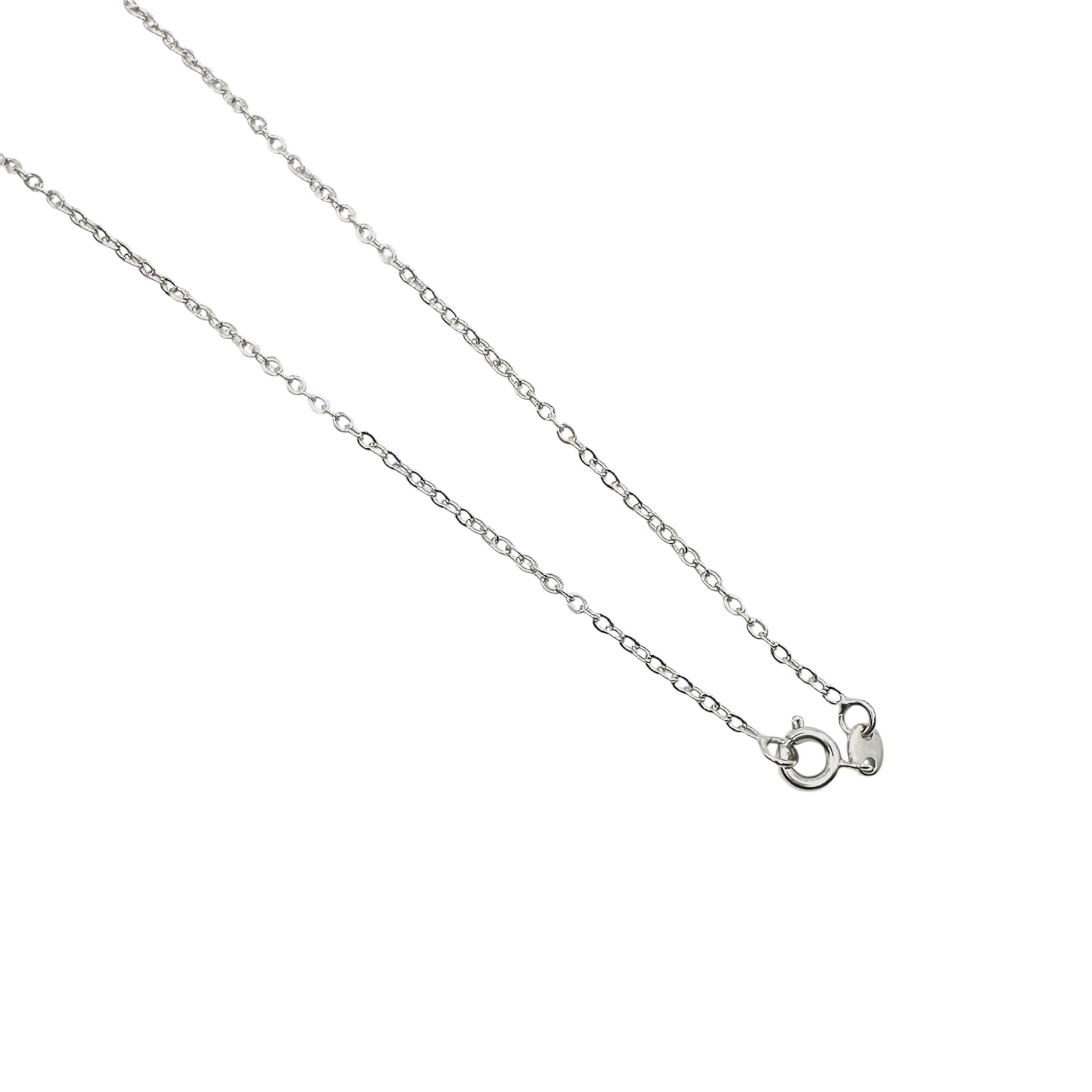 Wasserdichte Ankerkette 2mm 35cm Silber
