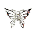 Haarklammer Schmetterling Silber Metall Filigran