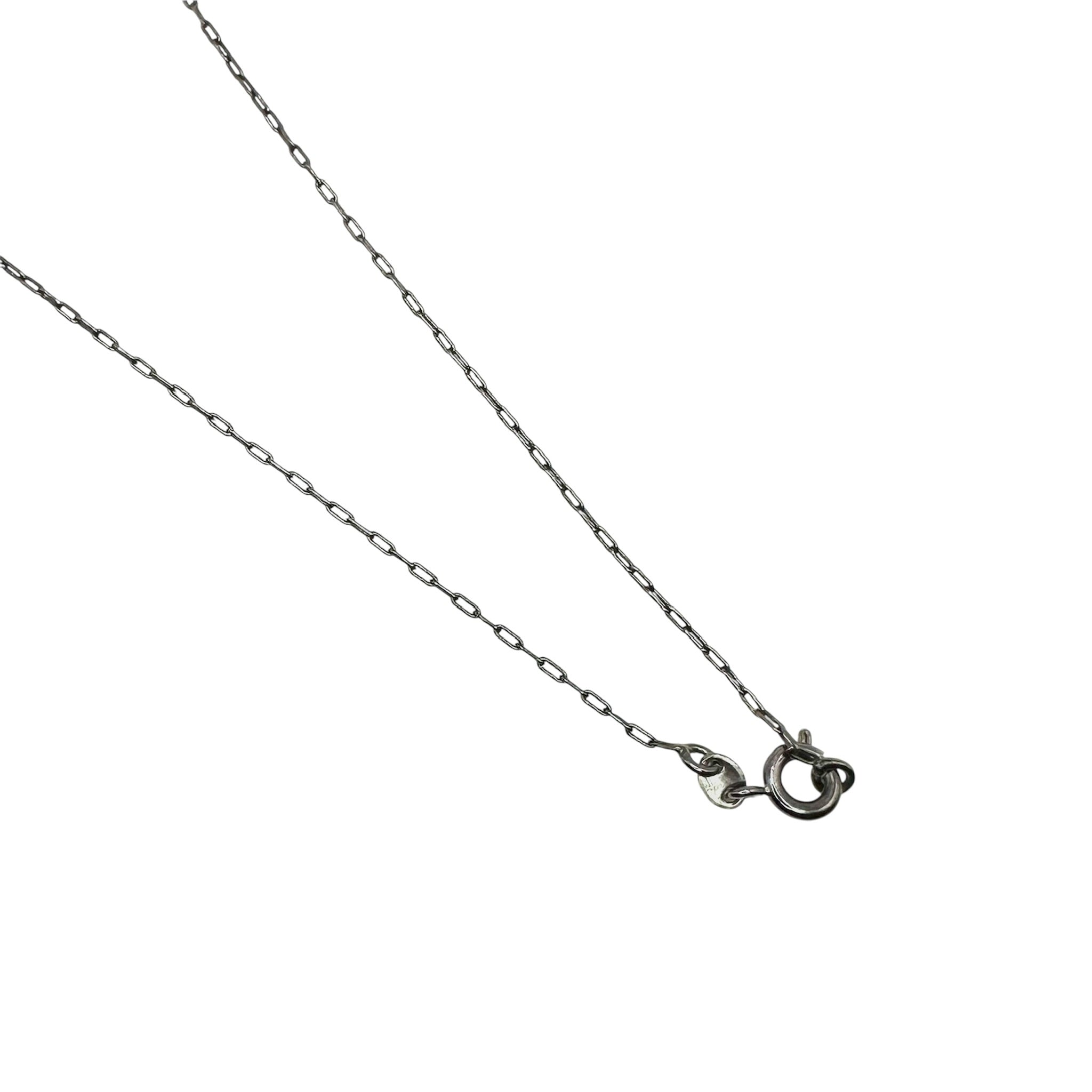 Wasserdichte Erbskette 1mm 40cm Schwarz-Silber
