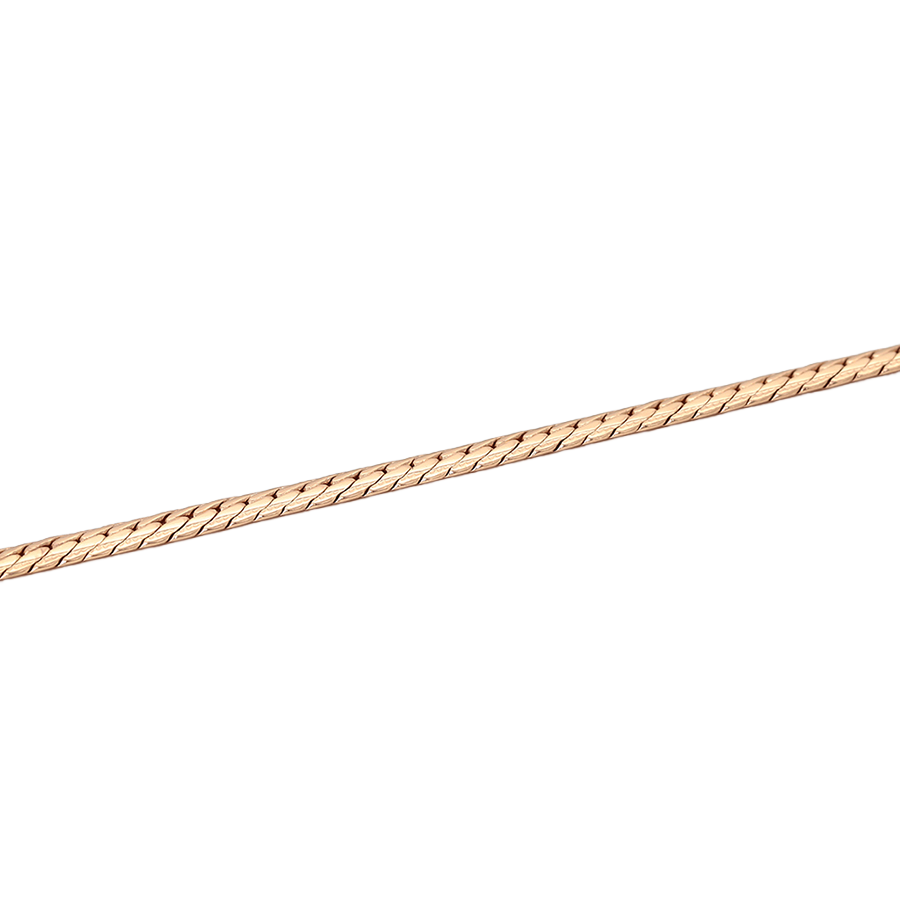 Wasserdichte Schlangenkette-Halskette Goldfarbe