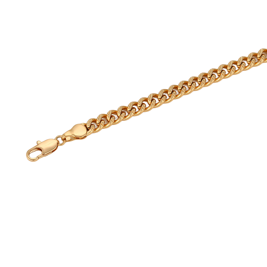 Wasserdichtes Armband Panzerkette Goldfarbe