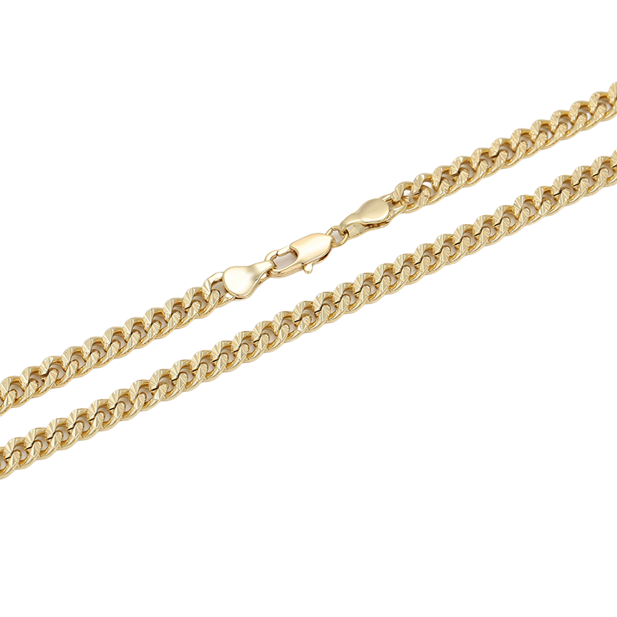 Wasserdichte Panzerkette-Halskette Goldfarbe