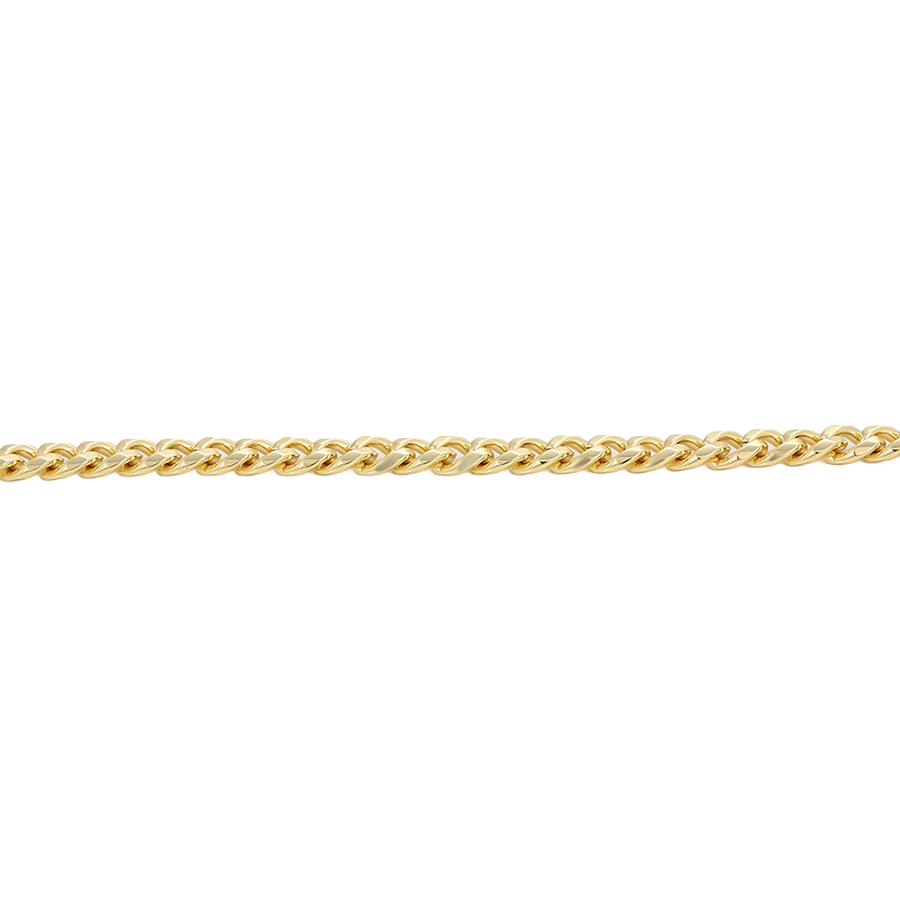 Wasserdichte Panzerkette-Halskette Goldfarbe