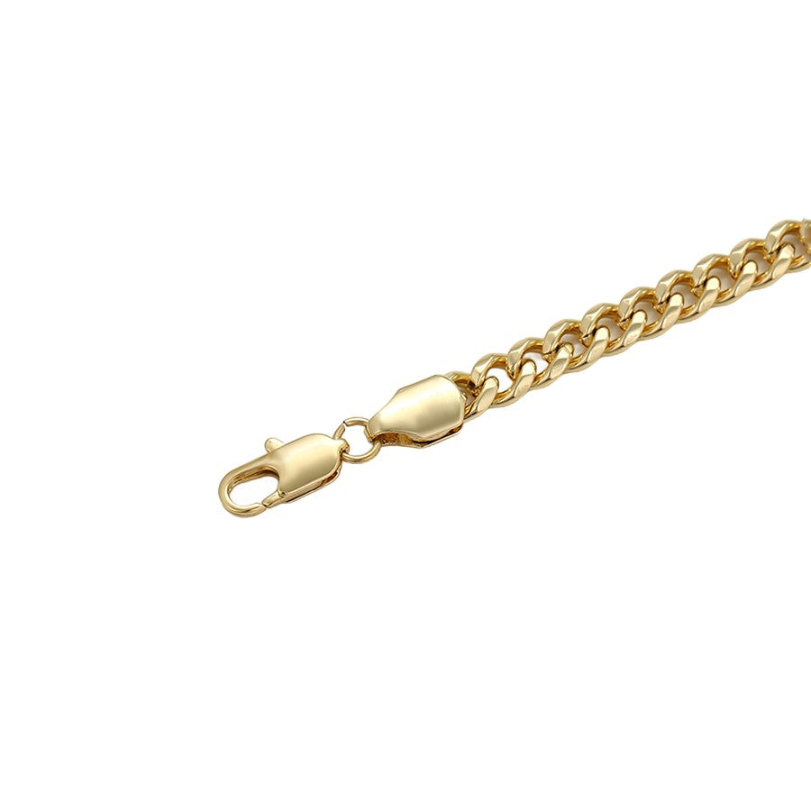 Wasserdichtes Armband Panzerkette Goldfarbe