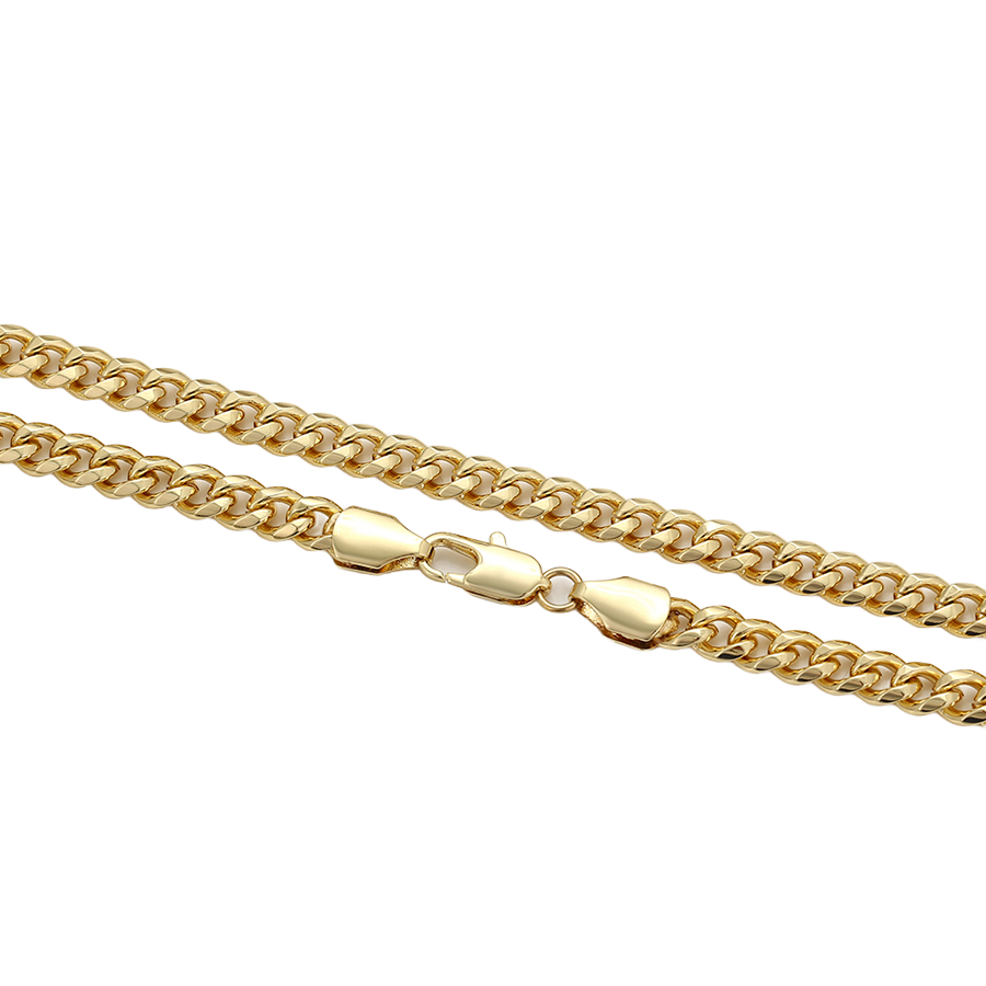 Wasserdichte Panzerkette-Halskette Goldfarbe