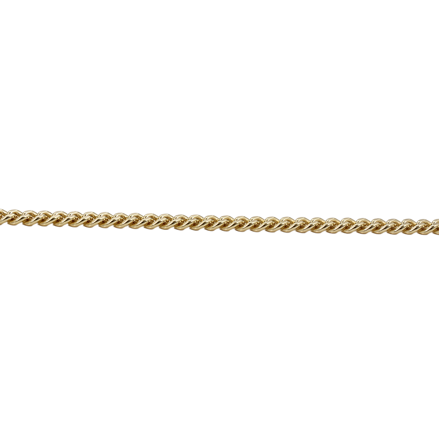 Wasserdichte Panzerkette-Halskette Goldfarbe