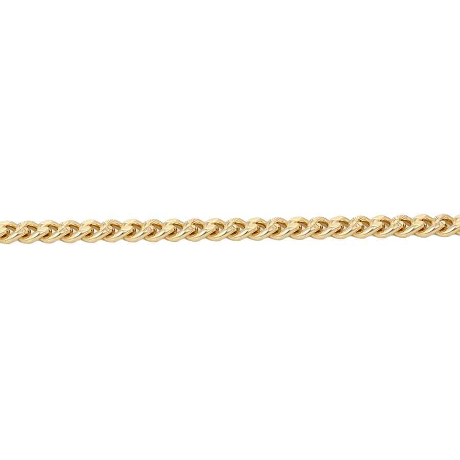 Wasserdichte Panzerkette-Halskette Goldfarbe
