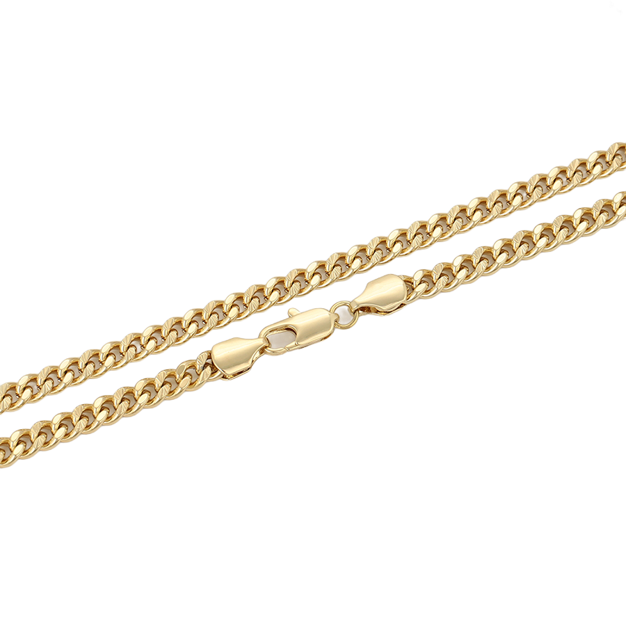 Wasserdichte Panzerkette-Halskette Goldfarbe