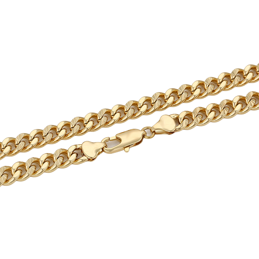 Wasserdichte Panzerkette-Halskette Goldfarbe