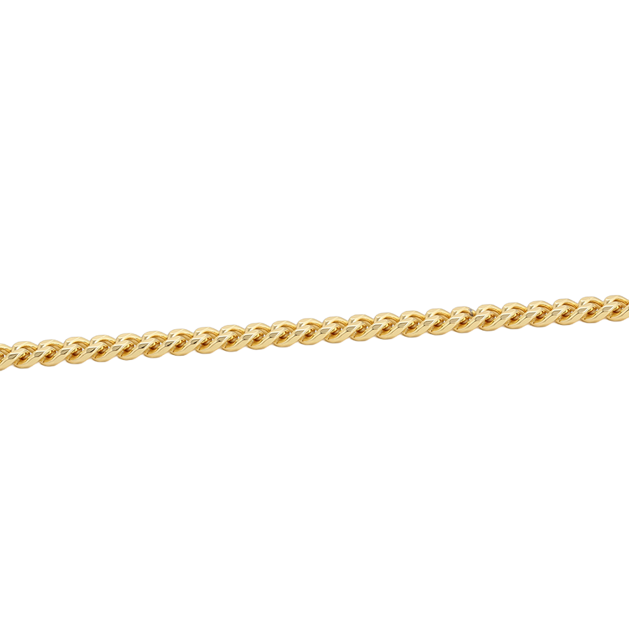 Wasserdichte Panzerkette-Halskette Goldfarbe