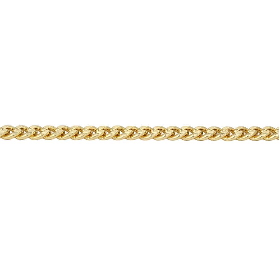 Wasserdichte Panzerkette-Halskette Goldfarbe