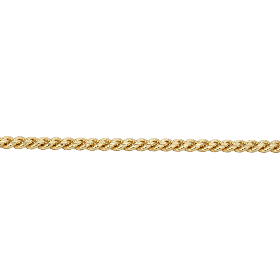 Wasserdichte Panzerkette-Halskette Goldfarbe