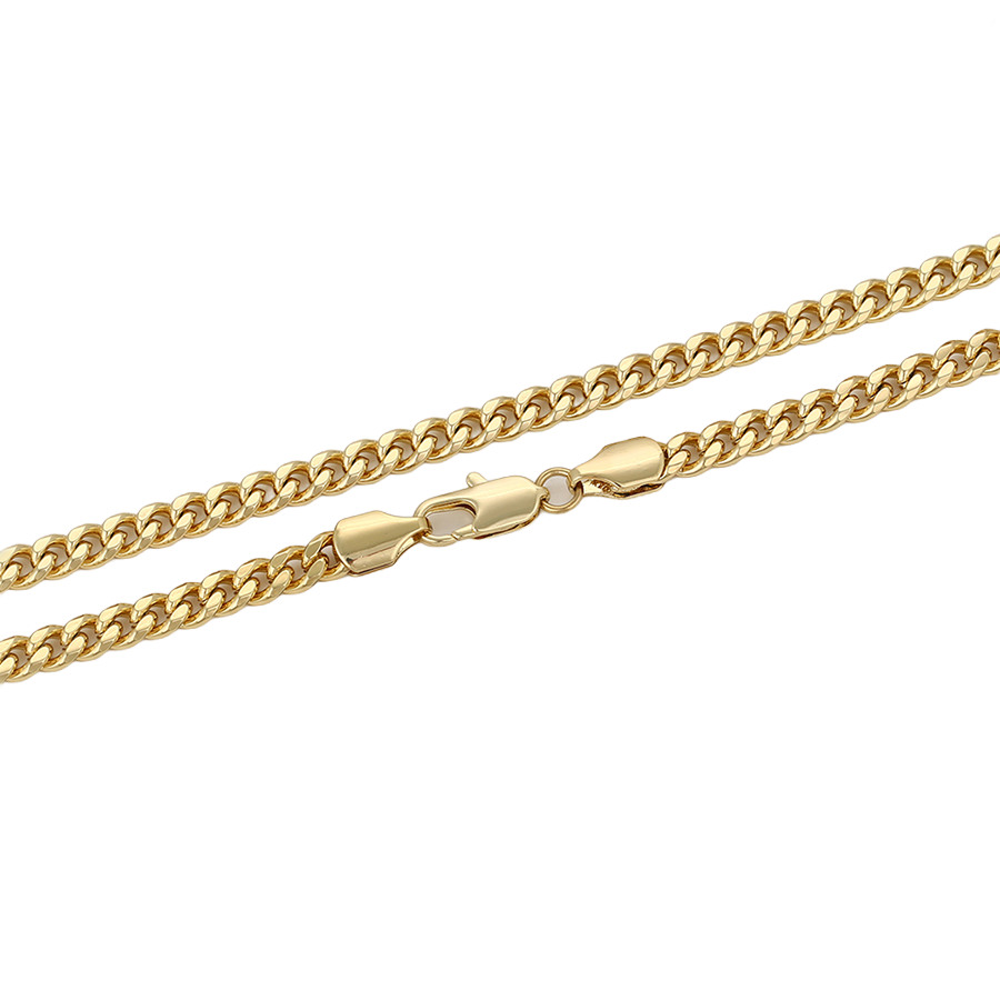 Wasserdichte Panzerkette-Halskette Goldfarbe
