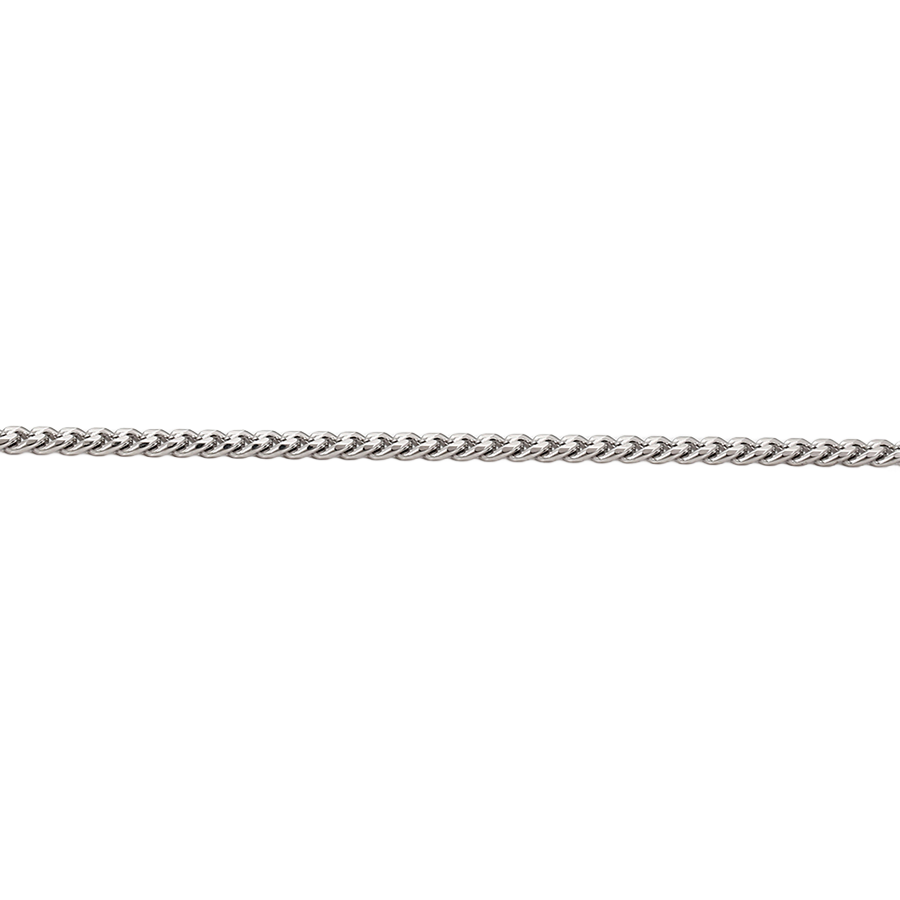 Wasserdichte Panzerkette-Halskette, silberfarben, 50cm
